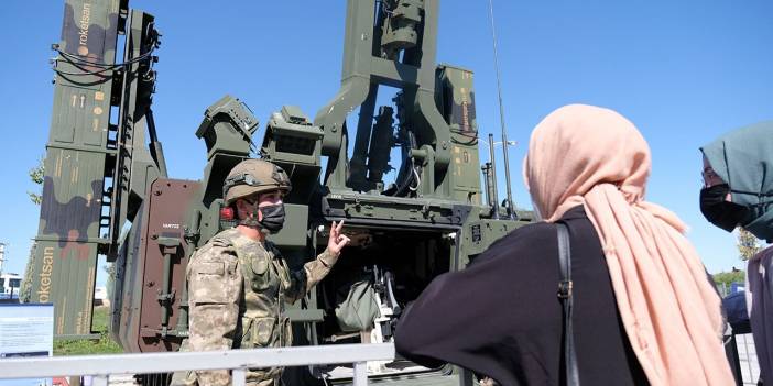 Milli üretim 'Hisar A+ Hava Savunma Sistemi' ilk kez Konya Bilim Festivali'nde sergileniyor