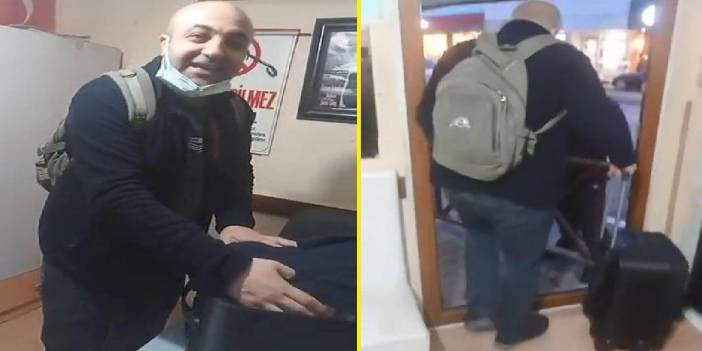 İçinde 1 milyon 800 bin lira bulunan valizi takside unuttu