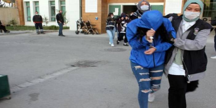 Çocuk yaştaki kızlara zorla fuhuş yaptırıyorlardı! 9 kişi gözaltına alındı