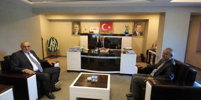 Konya PANKOBİRLİK Başkanı Erkoyuncu ilk ziyaretini yaptı