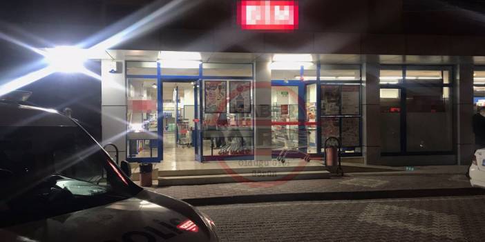 Konya’da zincir markette silahlı soygun! Paraları alıp kaçtı