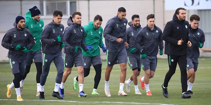 Konyaspor’da 2 günlük izin sona erdi