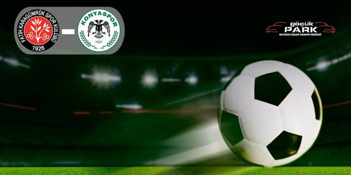 Fatih Karagümrük - Konyaspor (CANLI ANLATIM)