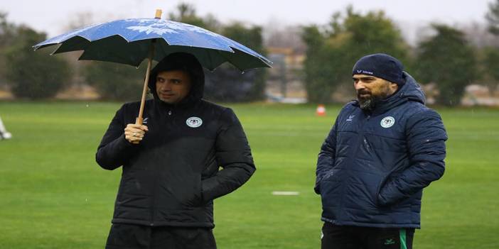 Konyaspor Başkanı Fatih Özgökçen’den takıma moral ziyareti