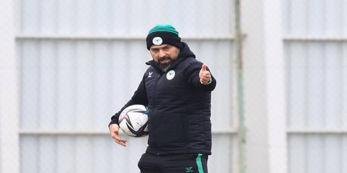Konyaspor idmanında İlhan Palut rüzgarı!
