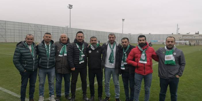 Konyaspor’a taraftar morali