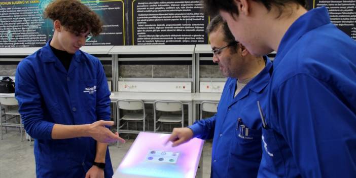 Konya'da meslek liseliler 'Hikaye İstasyonları' projesinin üretiminde görev aldı