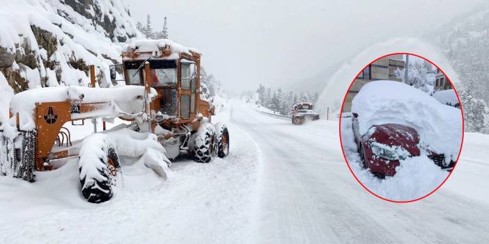 Konya’da nereye kaç santim kar yağdı? En yüksek bir ilçede ölçüldü