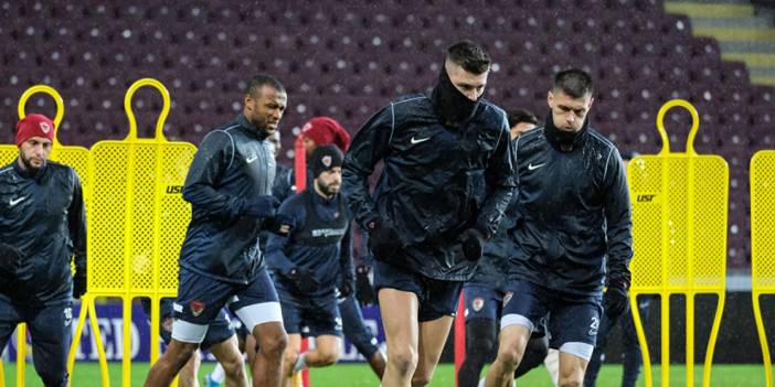 Hatayspor'da 2 eksik, 1 belirsiz var