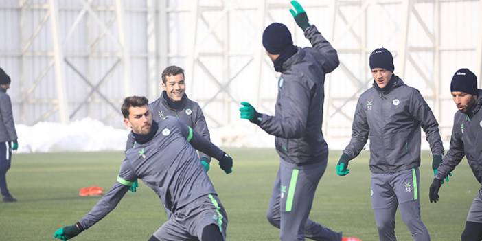 Konyaspor, Hatayspor maçı hazırlıklarını tamamladı