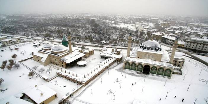 Konya donuyor! Türkiye’de en soğuk ikinci il oldu