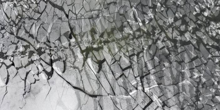 Konya'nın 1 haftadır okulların tatil olduğu ilçesinde buzla mücadele