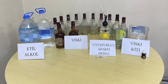 Konya'da yılbaşı öncesi bir sahte içki operasyonu daha