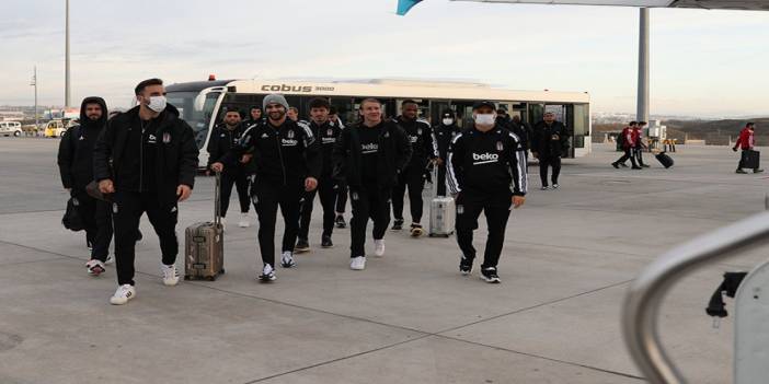 Beşiktaş kafilesi Konya’ya geldi