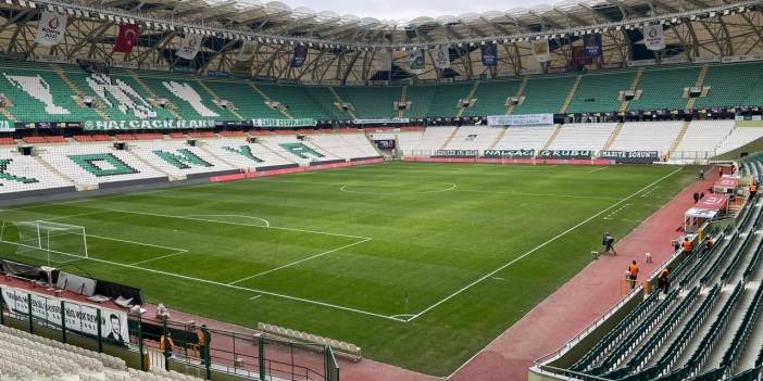 Tribünler boş kaldı
