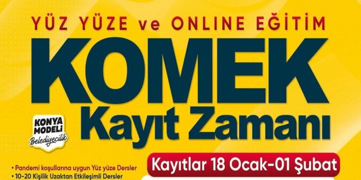 KOMEK kayıt başvurusu başladı 2022 I TIKLA, BAŞVUR