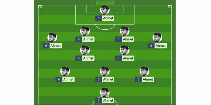 İşte Konyaspor'un ilk 11'i: Sahanın her yerinde Ahmet Çalık var