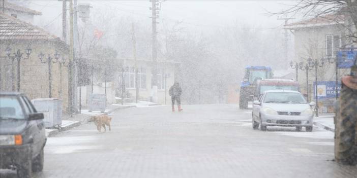 Soğuk ve yağışlı hava dalgası yurda giriş yaptı