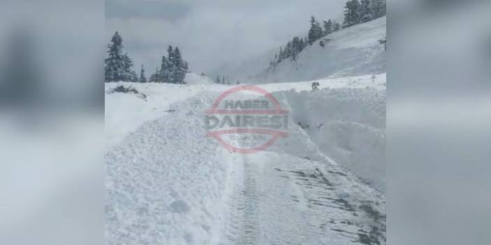 Son Dakika: Seydişehir - Antalya yoluna çığ düştü! Bölgeden ilk görüntü