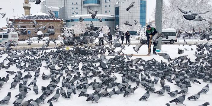 Karatay'da 24 saat kar mesaisi