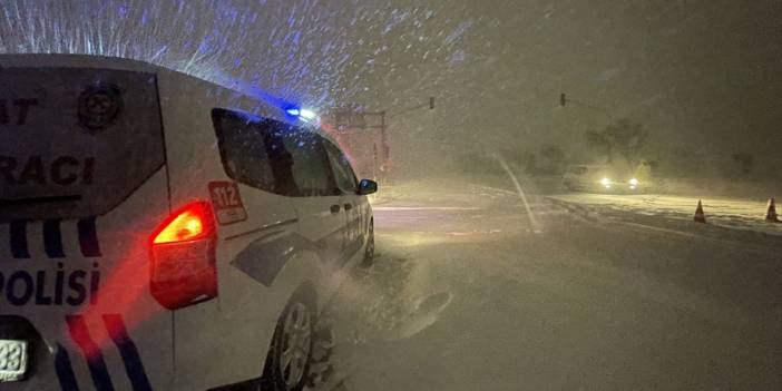 Konya’da yol durumu güncellendi! İşte, kapalı ve açık yollar
