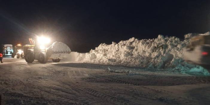 Çığ düşen Konya - Antalya yolunda son durum