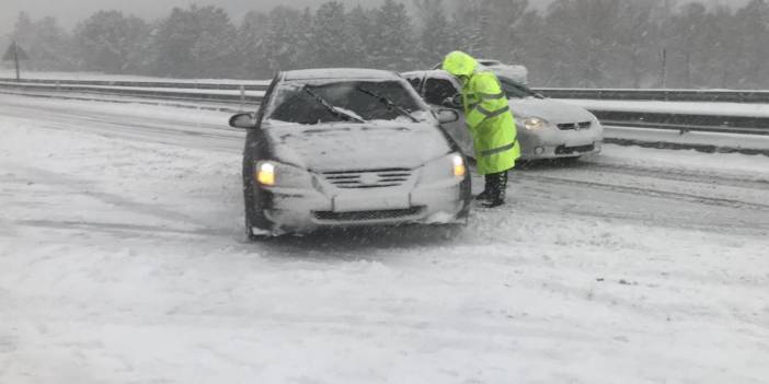 Konya’da kar yolları kapattı! İşte, kapalı ve açık yollar