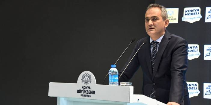 Bakanı Özer'den Konya'da "öğretmen" ve "okullaşma" açıklaması