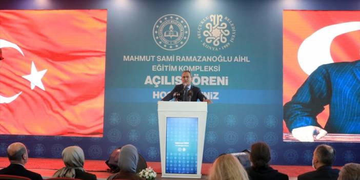 Milli Eğitim Bakanı Özer, Konya’da imam hatip lisesi açılışına katıldı