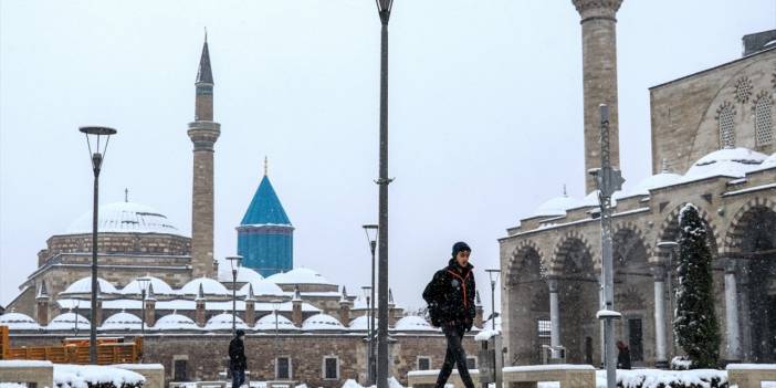 Konya’da beyaz bereket güzelliği