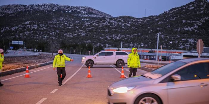 Konya’da son yol durumu (9 - 10 Şubat 2022)