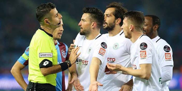 Trabzonspor-Konyaspor maçına soru işaretleriyle dolu atama