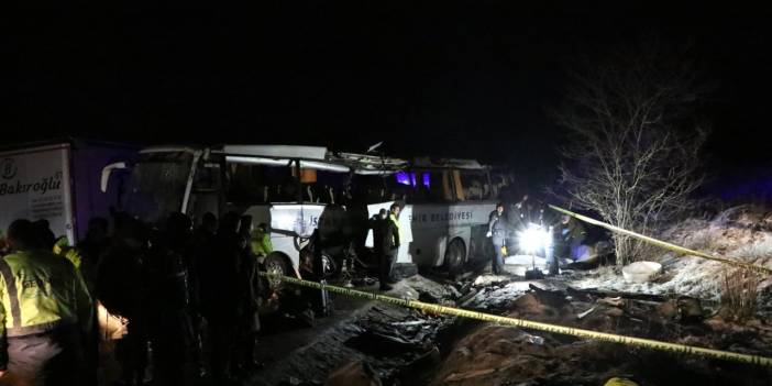 Bir otobüs kazası daha: 2 ölü, 3'ü ağır 27 yaralı