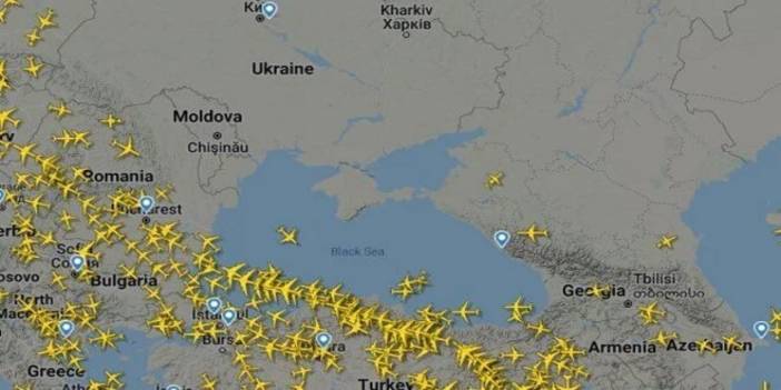 Rusya vurdu, uçaklar Türkiye'ye yöneldi