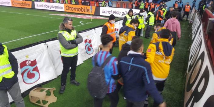 Kayseri maçında 2 Trabzonspor taraftarı hastanelik oldu