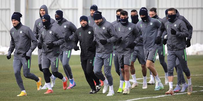 Konyaspor’da, Kayserispor mesaisi