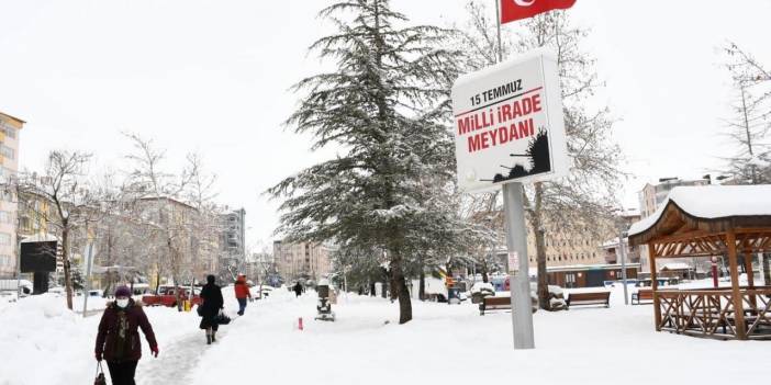 Konya’da eğitime kar engeli! 21 ilçede okullar tatil