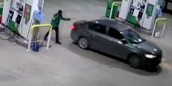 Depoyu doldurdu, parasını ödemeden kaçtı