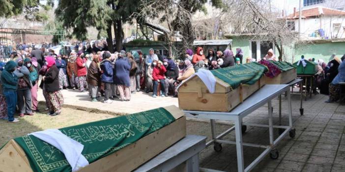 Bu acıya yürek dayanmaz! Katledilen 4 kişi toprağa verildi