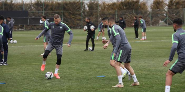Konyaspor’da Göztepe maçı için son rötuşlar