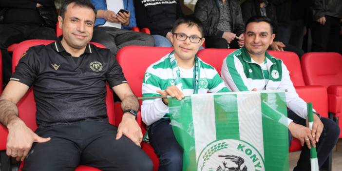 Down sendromlu Ebubekir’in Konyaspor aşkı!