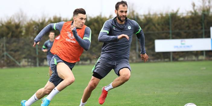 Konyaspor şut ve gol çalıştı