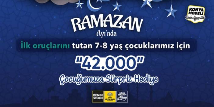 Konya Büyükşehir ilk oruç hediyesi dağıtıyor I TIKLA, BAŞVUR