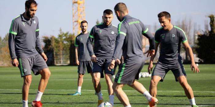 Konyaspor’da izin sona erdi!