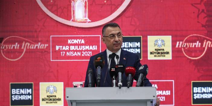 Cumhurbaşkanı Yardımcısı Oktay Konya'da gençlerle iftarda buluştu