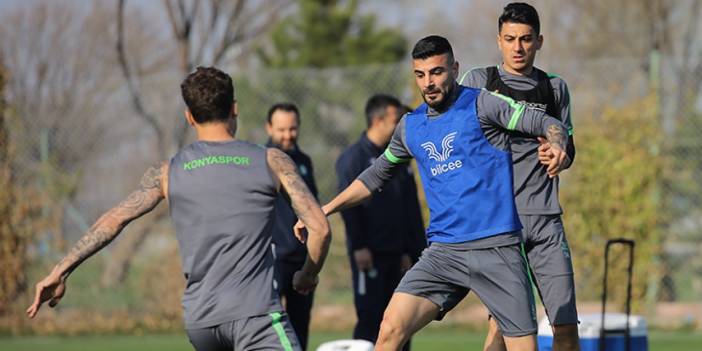 Konyaspor, Yeni Malatyaspor maçının taktiğini çalıştı
