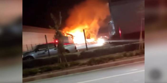 Konya’da kozmetik fabrikasında patlama