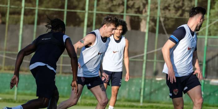 Hatayspor, Konyaspor maçı hazırlıklarına başladı