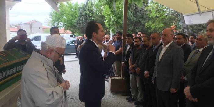 Fatih Erbakan cenaze törenine katılmak için Konya'da