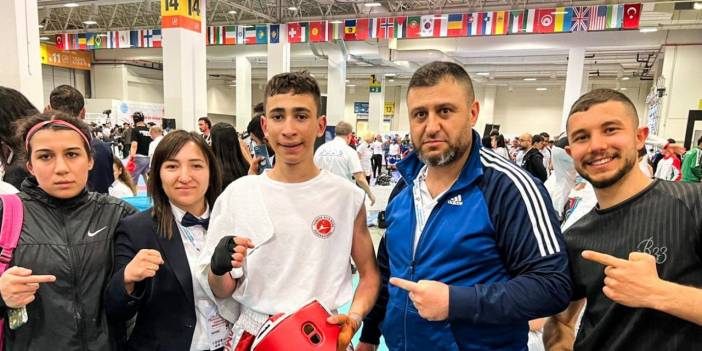 Meram Belediyesporlu Emircan Dünya şampiyonu